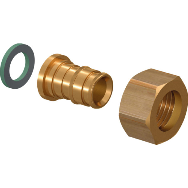 Штуцер с накидной гайкой Usystems 16-G1/2"НГ, тип 1 (1135764) Штуцер с накидной гайкой Usystems 16-G1/2"НГ, тип 1 (1135764)