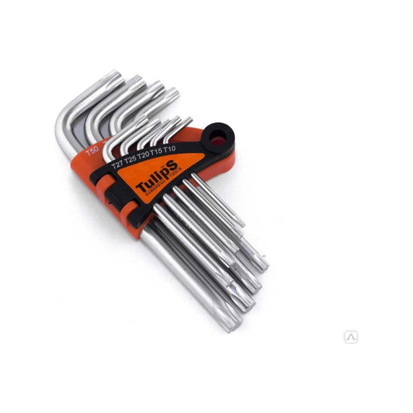 Набор ключей Tulips Equipment Tools Torx 9шт. короткие (IK12-960)