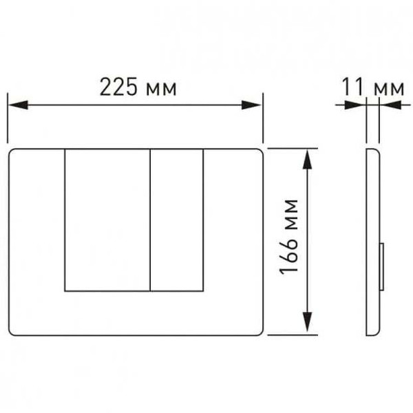 Комплект инсталляция с унитазом Berges Novum525 c с кнопкой S3, с сиденьем микролифт (042427)
