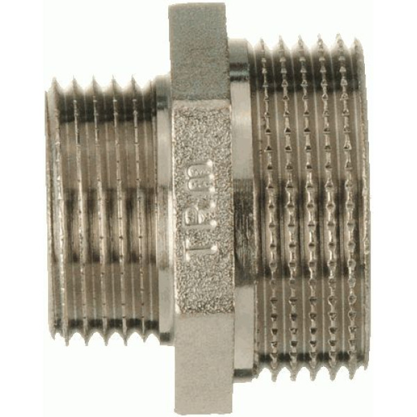 Ниппель переходной 1"х1 1/4" TeRma (никель) (06014) Ниппель переходной 1"х1 1/4" TeRma (никель) (06014)
