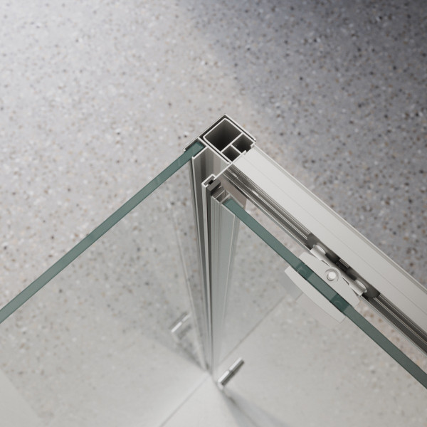 Душевой уголок BelBagno Luce 130x100x195 стекло прозрачное, профиль хром (LUCE-AH-1-130/100-C-Cr) Душевой уголок BelBagno Luce 130x100x195 стекло прозрачное, профиль хром (LUCE-AH-1-130/100-C-Cr)