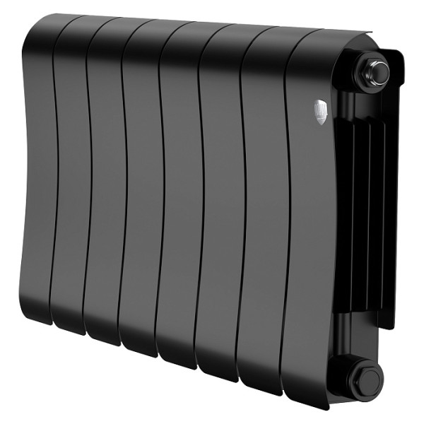 Радиатор биметаллический Royal Thermo Infinity 300 Noir Sable (8 секций) Чёрный (RTINS30008) Радиатор биметаллический Royal Thermo Infinity 300 Noir Sable (8 секций) Чёрный (RTINS30008)