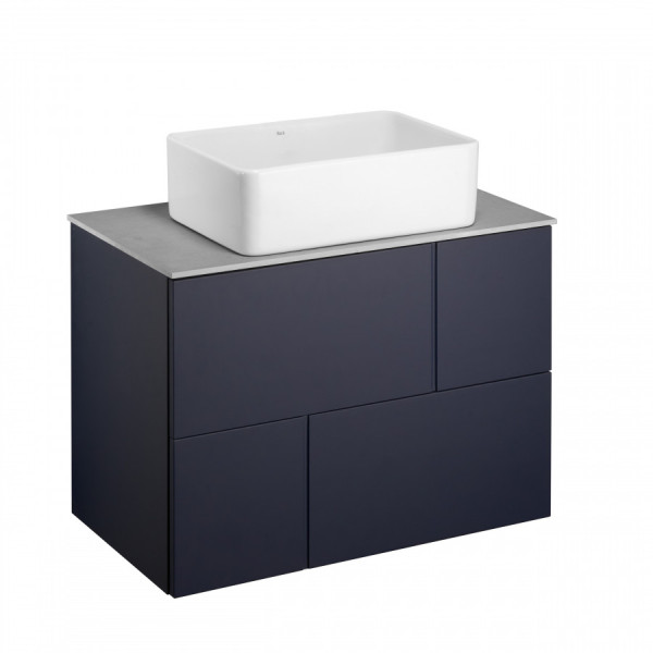 Тумба подвесная Roca Luna 786x450x560 синий (Z.RU93.0.776.7)