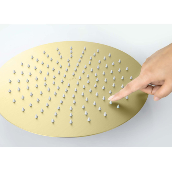 Верхний душ Aquatek 300 мм шлифованное золото (AQ2075BG) Верхний душ Aquatek 300 мм шлифованное золото (AQ2075BG)