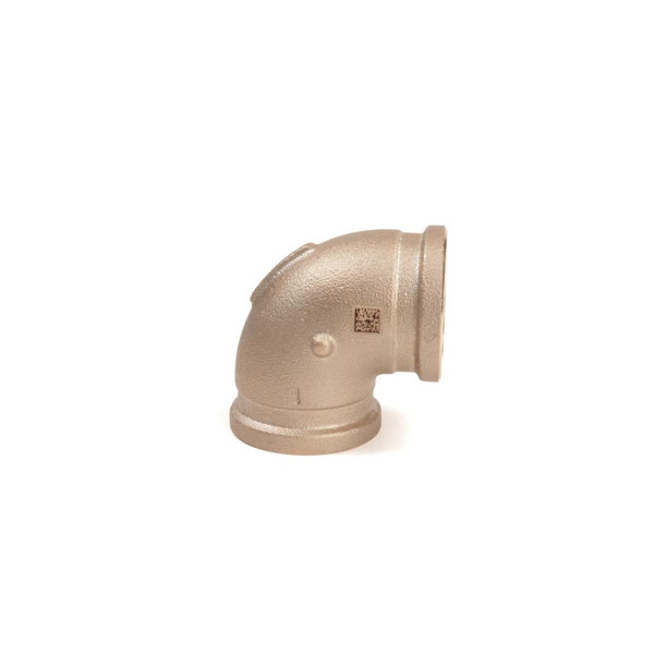 Угольник 1" ВВ Rehau Aurline RX+ (бронза) 18782061001