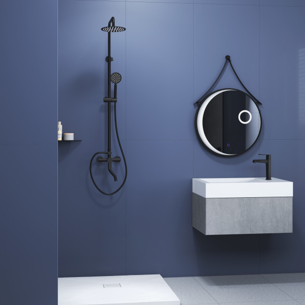 Душевая система RGW Shower Panels черный (59140124-04) Душевая система RGW Shower Panels черный (59140124-04)