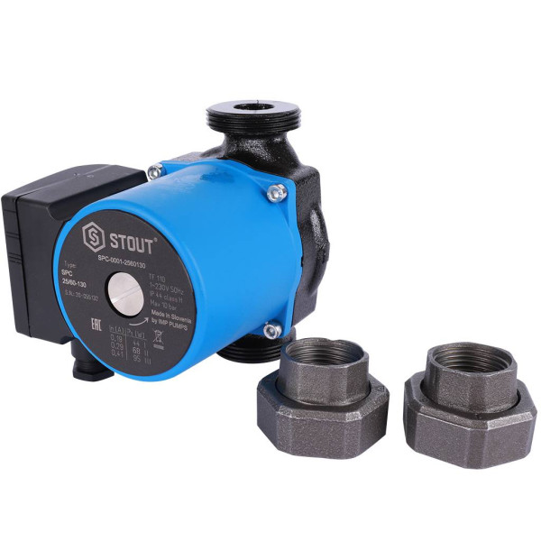 Насос циркуляционный Stout 25/60-130 (SPC-0010-2560130)