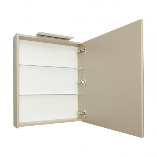 Шкаф зеркальный Roca Oleta 600x137x700 капучино (A857646515)