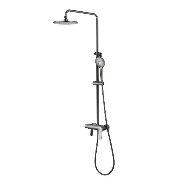 Смеситель для душа lemark Bronx графит (LM3762GM) Смеситель для душа lemark Bronx графит (LM3762GM)