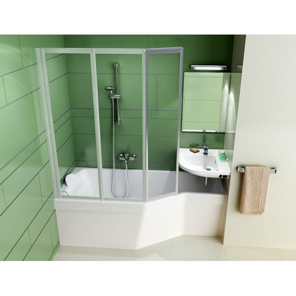 Смеситель для ванны и душа Ravak Rosa RS 022.00/150 хром (X070011)