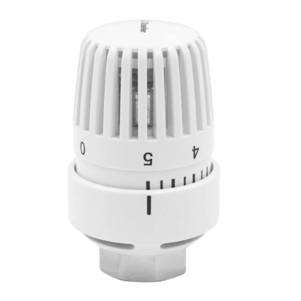 Головка термостатическая Okseler Standart M30х1,5 белая (Oks00711)