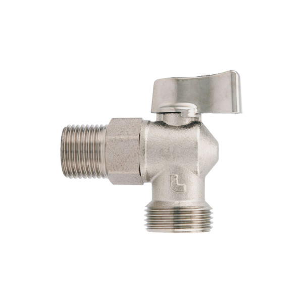 Кран угловой 1/2"х1/2" НН Monoflex (нерж.сталь, керамический картридж) (Н02354) Кран угловой 1/2"х1/2" НН Monoflex (нерж.сталь, керамический картридж) (Н02354)