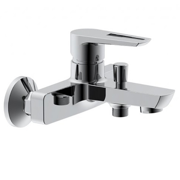 Смеситель для ванны и душа Aquanet Logic хром (AF320-20С) Смеситель для ванны и душа Aquanet Logic хром (AF320-20С)
