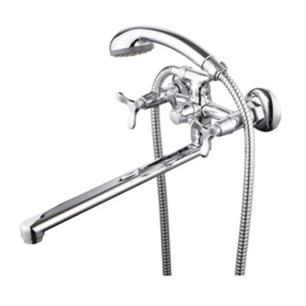 Смеситель для ванны и душа Zenta Пиено (Z1302_R)