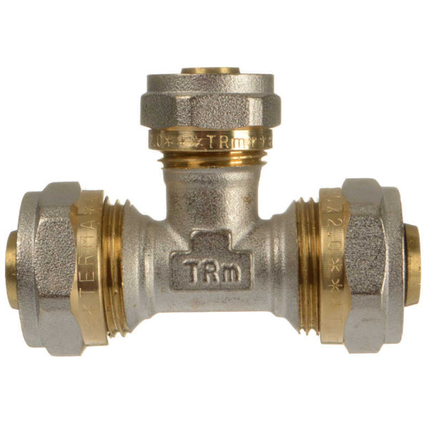 Тройник 20*16*20 TeRma (обжим) (01568) Тройник 20*16*20 TeRma (обжим) (01568)