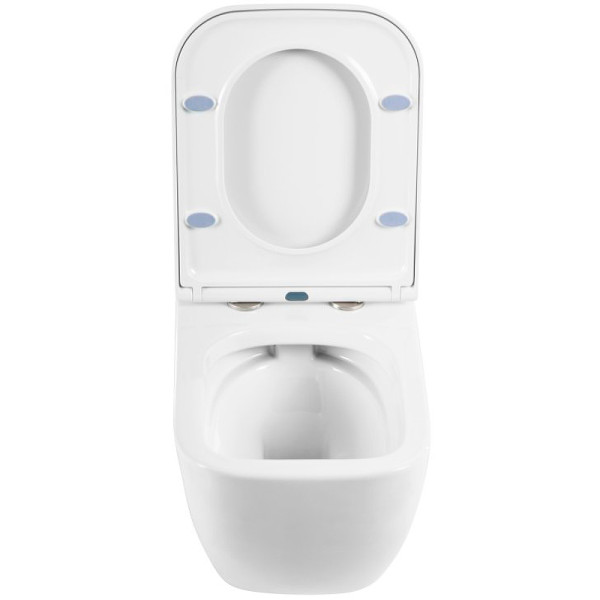 Унитаз подвесной BelBagno Alpina безободковый (BB10100CHR/SC)