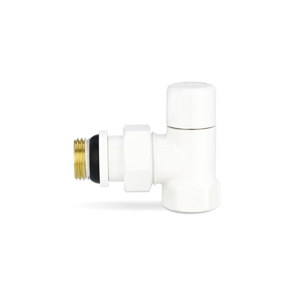 Клапан настроечный угловой 1/2" Varmega VMDV03 (белый) (VMDV03-110404) Клапан настроечный угловой 1/2" Varmega VMDV03 (белый) (VMDV03-110404)