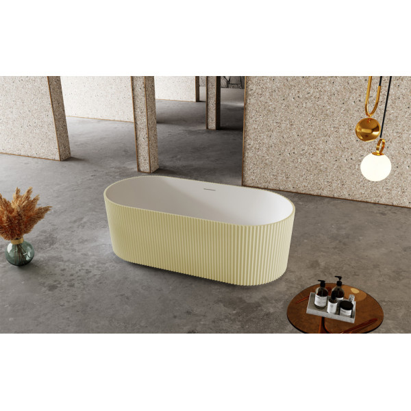 Ванна из искусственного камня Abber Stein 170x75 песочная матовая (AS9601MS) Ванна из искусственного камня Abber Stein 170x75 песочная матовая (AS9601MS)