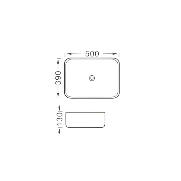 Раковина накладная Aquatek Вега 50x39x13 матовый белый (AQ5515-MW) Раковина накладная Aquatek Вега 50x39x13 матовый белый (AQ5515-MW)
