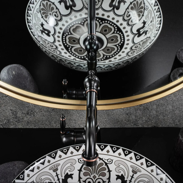 Раковина накладная REA Etno 40x40x14 (REA-U7500)