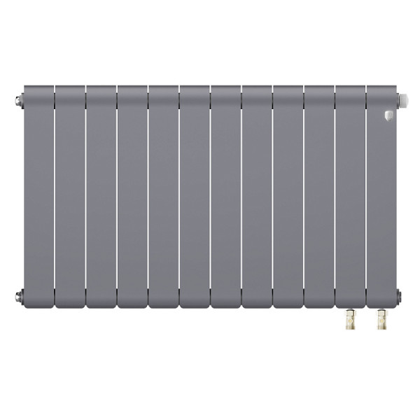 Радиатор биметаллический Royal Thermo Infinity 500 Silver Satin VR80 (12 секций) Серебристый (RTINSSVR8050012) Радиатор биметаллический Royal Thermo Infinity 500 Silver Satin VR80 (12 секций) Серебристый (RTINSSVR8050012)