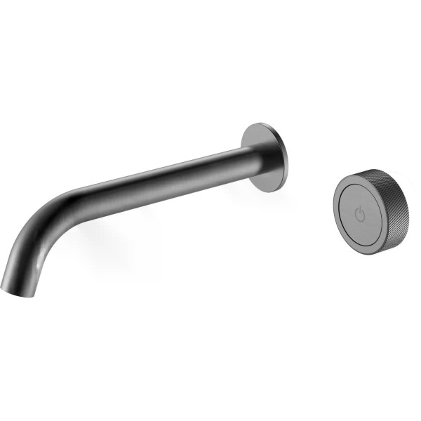 Смеситель для раковины Boheme TECH GM (графит) (158/2-GM)