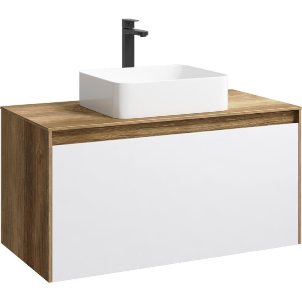 Тумба подвесная Aqwella Mobi 1000x500x510 дуб балтийский (MOB0110DB)