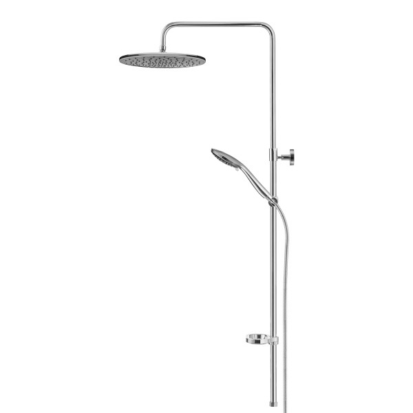 Душевой гарнитур Swedbe Hermes хром, серый (5001G1)