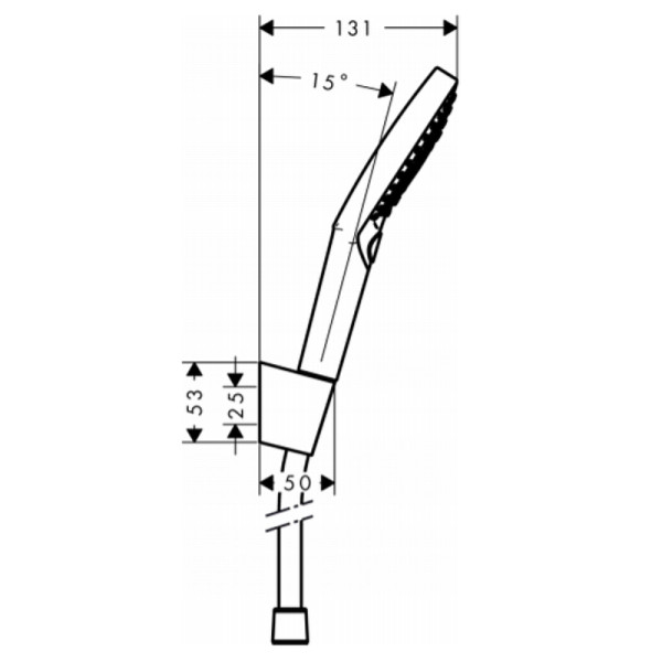 Душевой гарнитур Hansgrohe Raindance Select S хром (27668000)