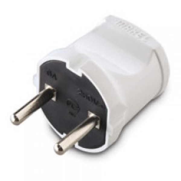 Вилка однофазная без заземления Вилка однофазная без заземления