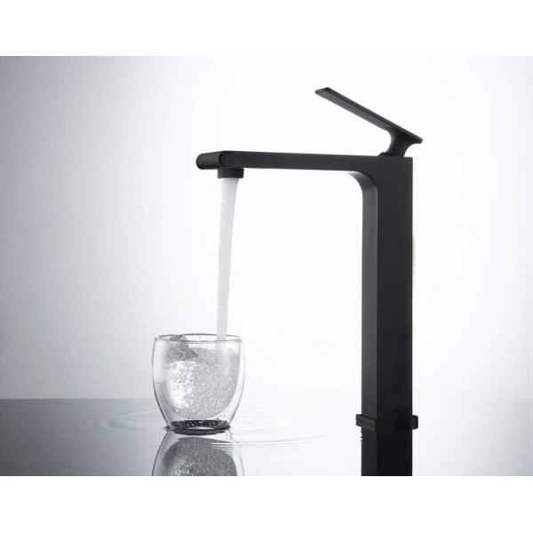 Смеситель для раковины Timo Anni черный, короткий излив (2711/03F) Смеситель для раковины Timo Anni черный, короткий излив (2711/03F)