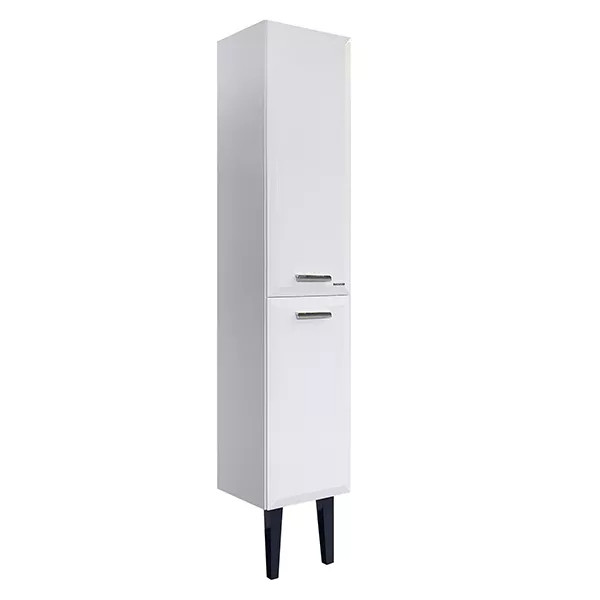 Пенал подвесной Comforty Империя 350x360x1855 белый глянцевый (00-00014791)