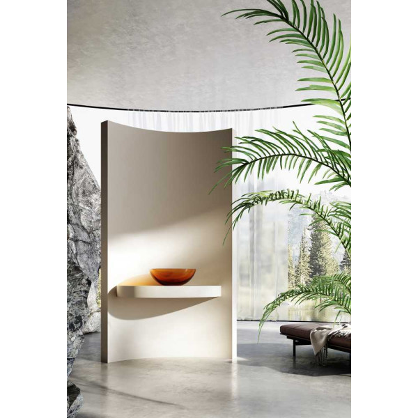 Раковина накладная ABBER Kristall 43x43 коричневая (AT2806Opal)