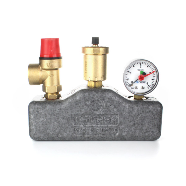 Группа безопасности котла Elsen до 50 кВт 1", 3 бар (в теплоизоляции) (ESG03.10)