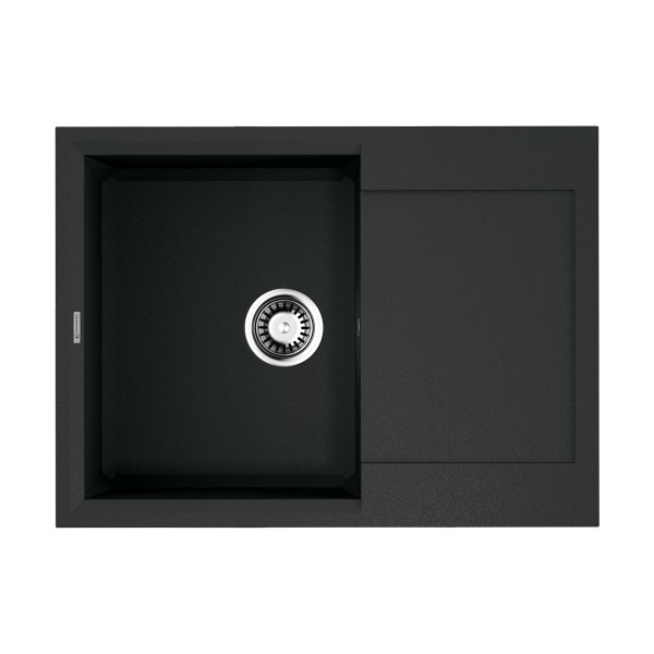 Мойка для кухни врезная Omoikiri Sakaime 68-BL 680х500 черный (4993108)