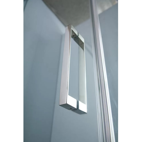 Душевой уголок Cezares Slider 70x90x195 стекло прозрачное, профиль хром (SLIDER-AH-2-70/80-90/100-C-Cr)