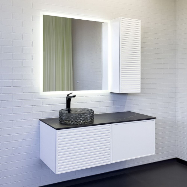 Тумба подвесная Comforty Геленджик 1200x525x500 белый матовый (00-00001432) Тумба подвесная Comforty Геленджик 1200x525x500 белый матовый (00-00001432)