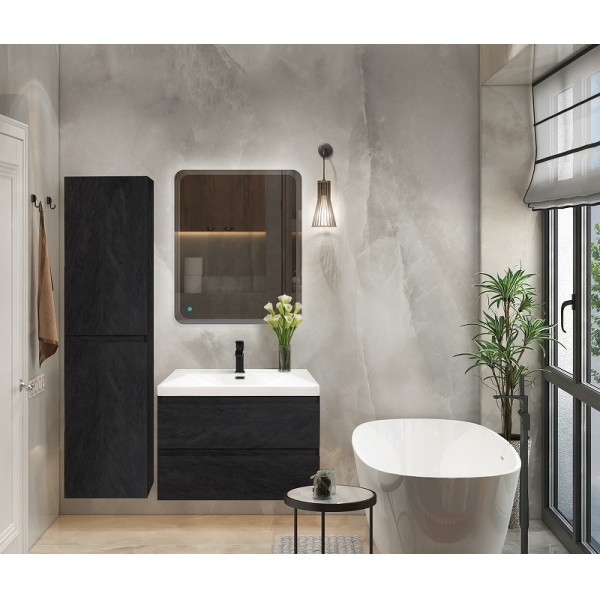 Пенал подвесной Cezares Molveno 40x160 Nero (MOLVENO-160-2A-SC-NR) Пенал подвесной Cezares Molveno 40x160 Nero (MOLVENO-160-2A-SC-NR)