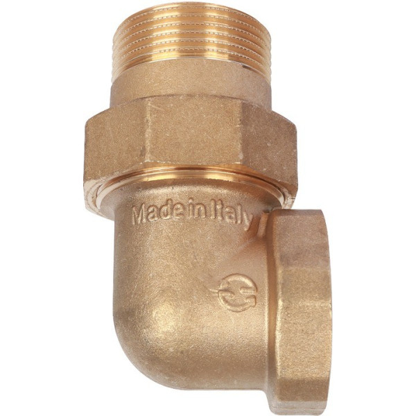 Сгон угловой (американка) 3/4" ВН Stout (латунь) SFT-0058-000034 Сгон угловой (американка) 3/4" ВН Stout (латунь) SFT-0058-000034