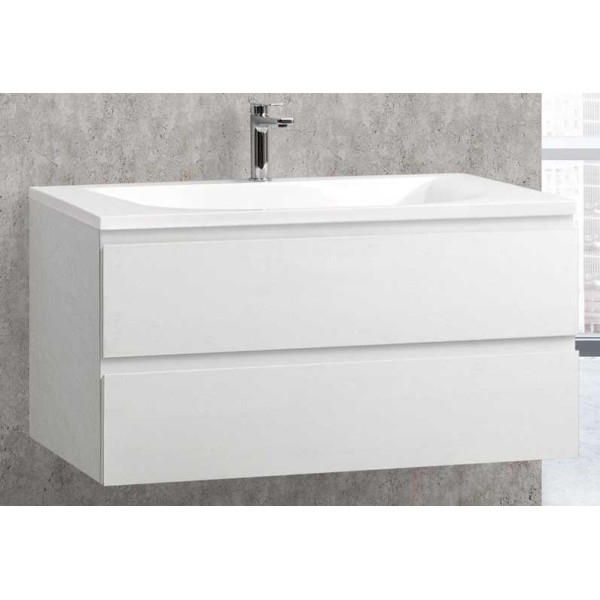 Тумба подвесна Cezaresя Molveno 100x50x50 Bianco Ghiaccio (MOLVENO-100-2C-SO-BG)