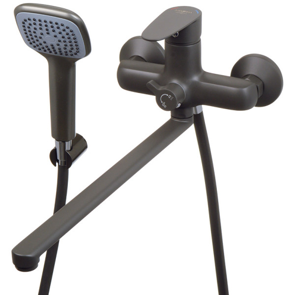 Смеситель для ванны и душа Melodia della vita Moderno оружейная сталь (MDV35141gt)