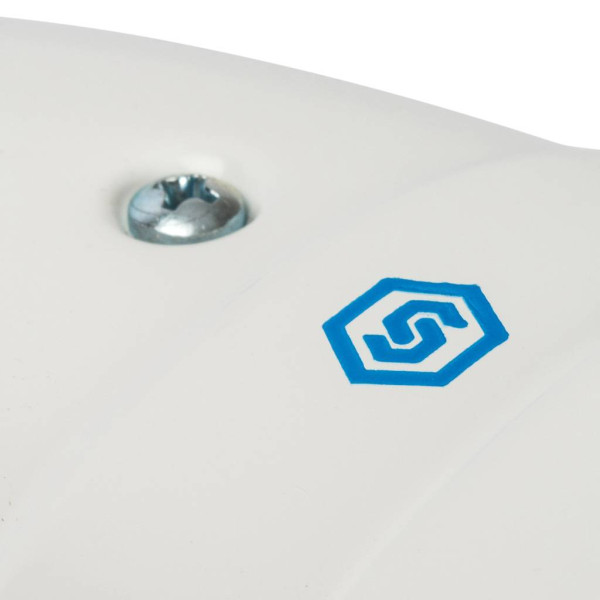 Элемент дымохода Stout DN60/100 адаптер для котла конденсационный 90° с хомутом (совместимый с Vaillant, Ariston) (SCA-8610-230090)