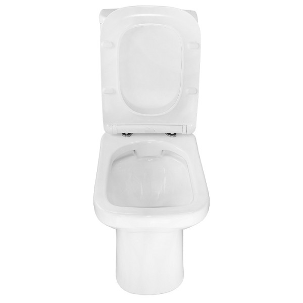 Унитаз напольный Azario Wandy 350x614x795 с сиденьем с микролифтом белый (AZ-56D)