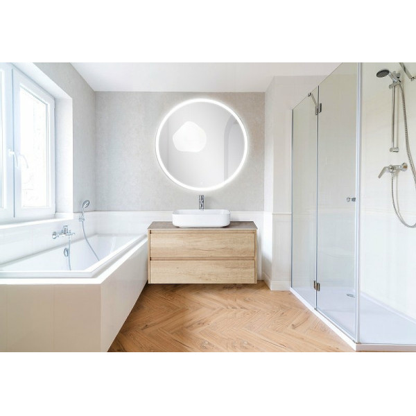 Зеркало BelBagno с подогревом 90x30 (SPC-RNG-90-LED-TCH) Зеркало BelBagno с подогревом 90x30 (SPC-RNG-90-LED-TCH)