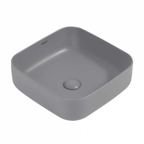 Раковина накладная Abber Rechteck серая матовая (AC2211MG) Раковина накладная Abber Rechteck серая матовая (AC2211MG)
