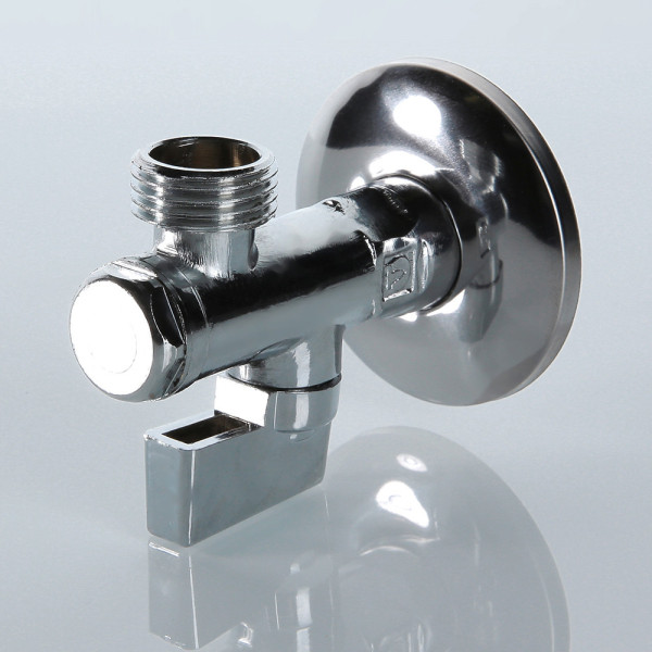 Кран угловой 1/2"х1/2" НН шаровый Valtec с чашкой и фильтром VT.282.N.0404