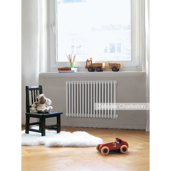 Радиатор стальной Zehnder 2050/13 №1270/7610 13 секций 3/4" RAL 9016 подключение боковое универсальное