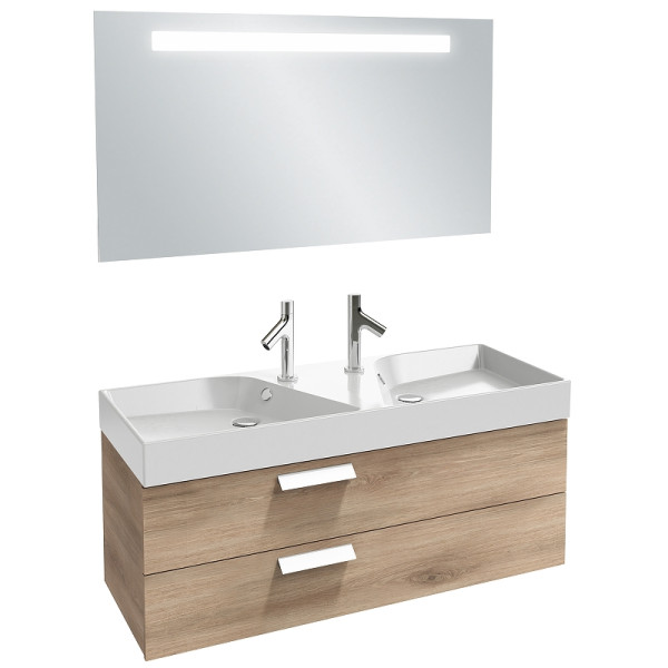 Тумба подвесная Jacob Delafon Rythmik 119,5 дуб арлингтонский (EB1305-E70)