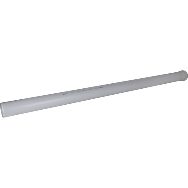 Труба 110x2000 Stout (PP, серый) (SKB-0002-110200)