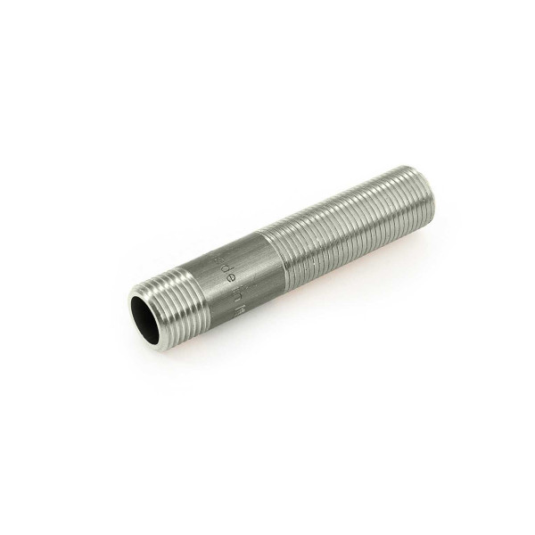 Сгон трубный 1/2"х150 мм. General Fittings (никель) 260096N04B500H